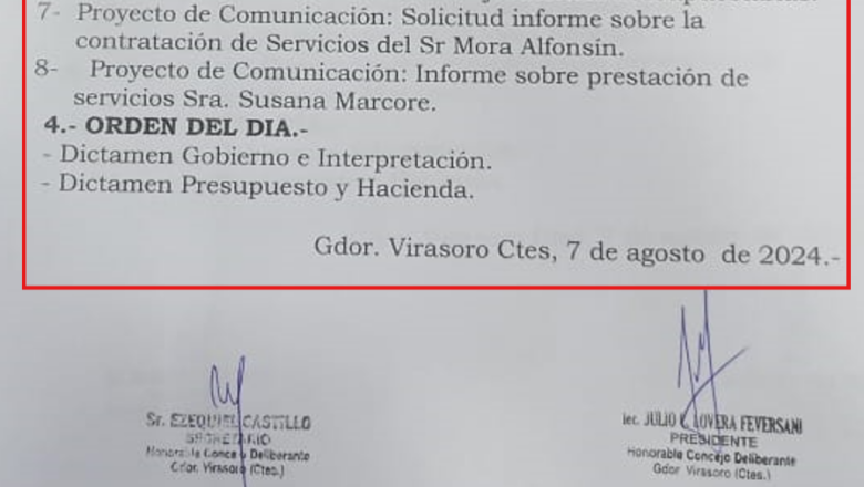 VIRASORO: REACCIÓN VIOLENTA DEL OFICIALISMO