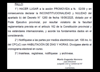 DECRETO DE VALDÉS: INCONSTITUCIONAL Y NULO
